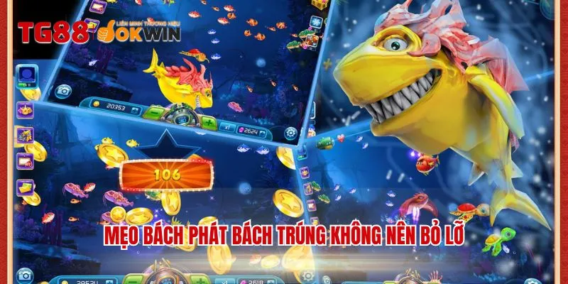 Mẹo bắn cá H5 bách phát bách trúng không nên bỏ lỡ